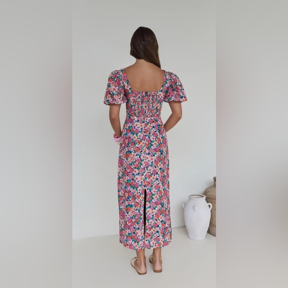 Charlie Holiday Valentina Floral Midi Dress - Picture 12 of 12